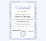 Квалификационный аттестат аудитора, Руслан Румянцев